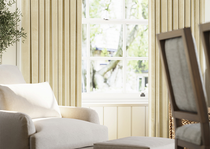 Ultra Luxe Velvet, Cream - Made to Measure Curtains - Image 5